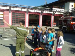 Besuch bei der Feuerwehr