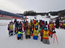 Schitage, Schirennen und Siegerehrung